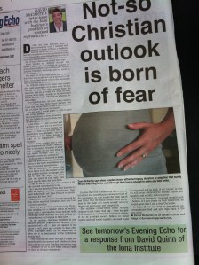 Echo Tuesday 20th August 2013